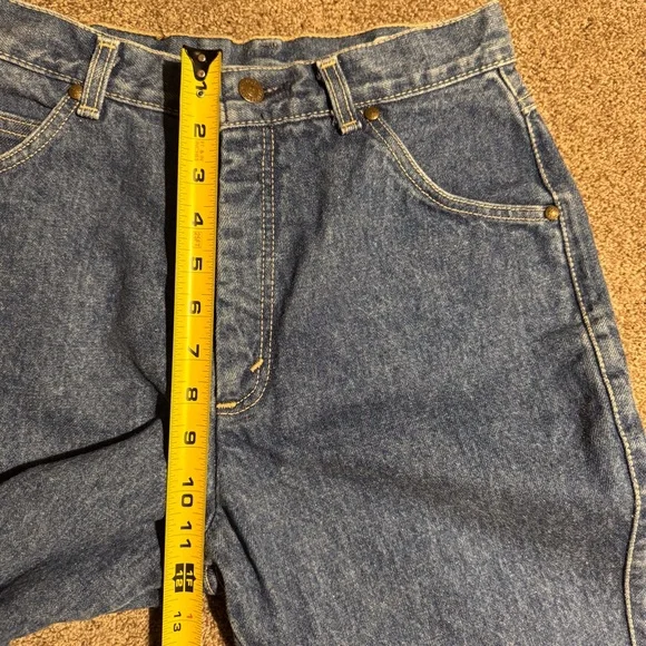 Vintage 1987 Levi's Blue Denim Jeans Size 11 (women’s 4) - Picture 13 of 15